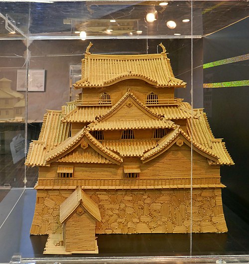 Castello di Hikone in miniatura